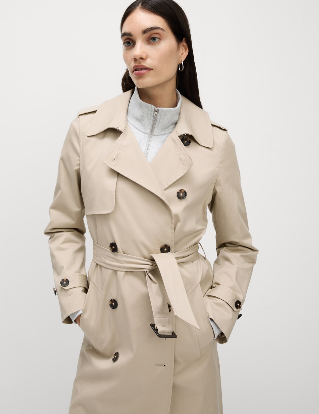 Beige sale summer coat