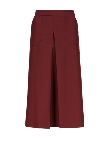Inverted Pleat A-Line Skirt | M&S Collection | M&S