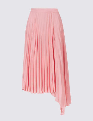 m and s pink skirt