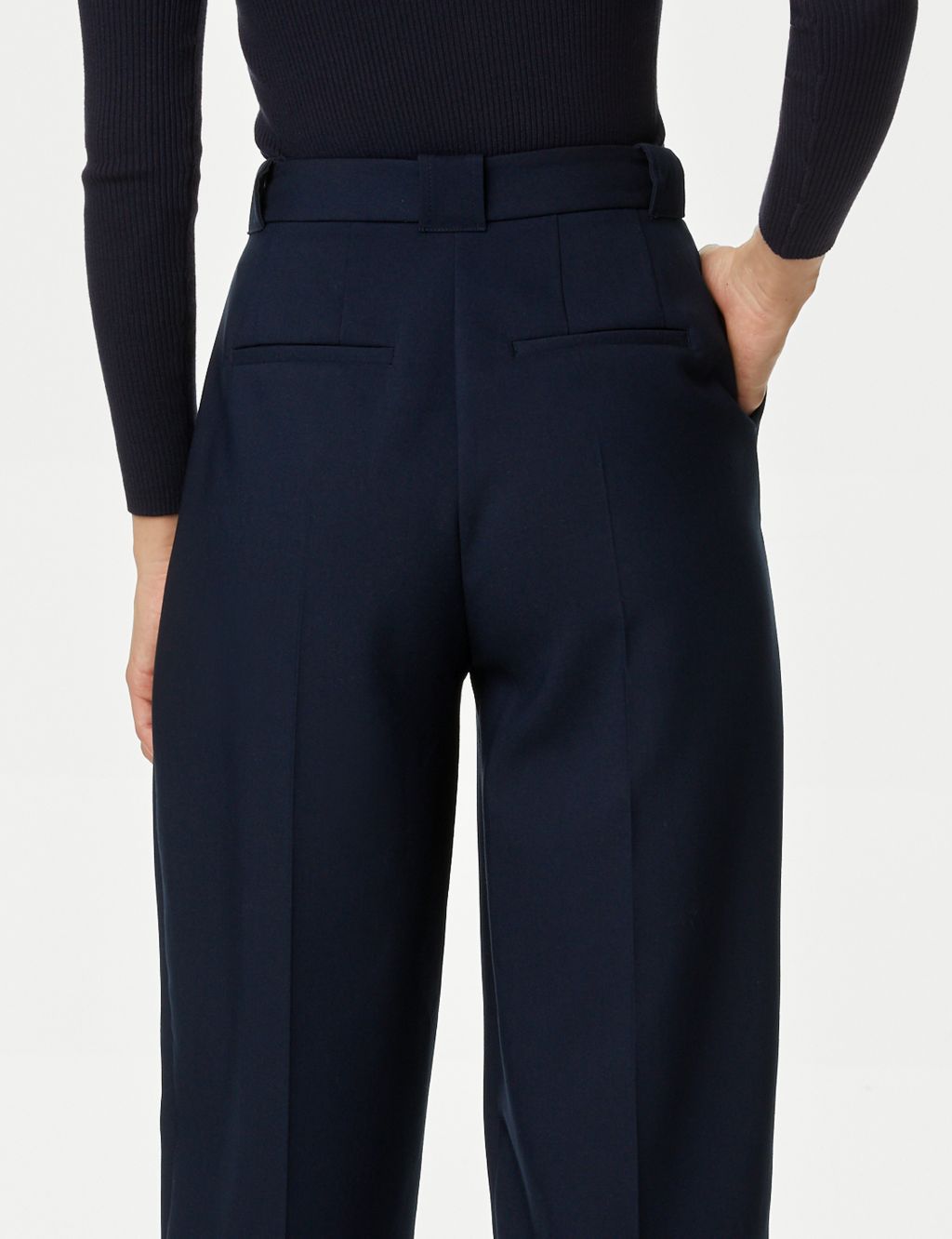 Pleat Front Relaxed Trousers image 4