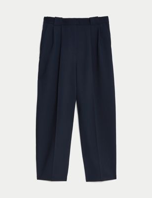 Pleat Front Relaxed Trousers