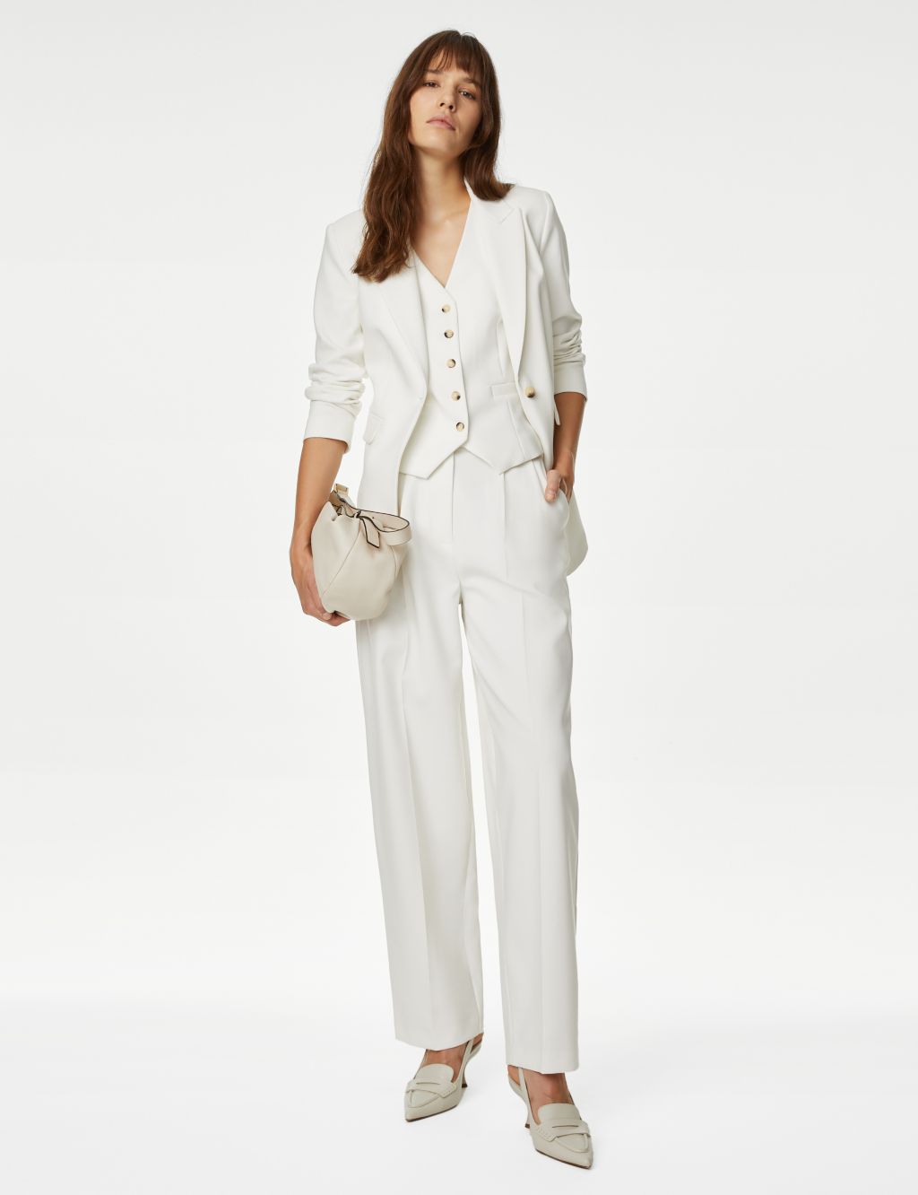 Pleat Front Relaxed Trousers image 1