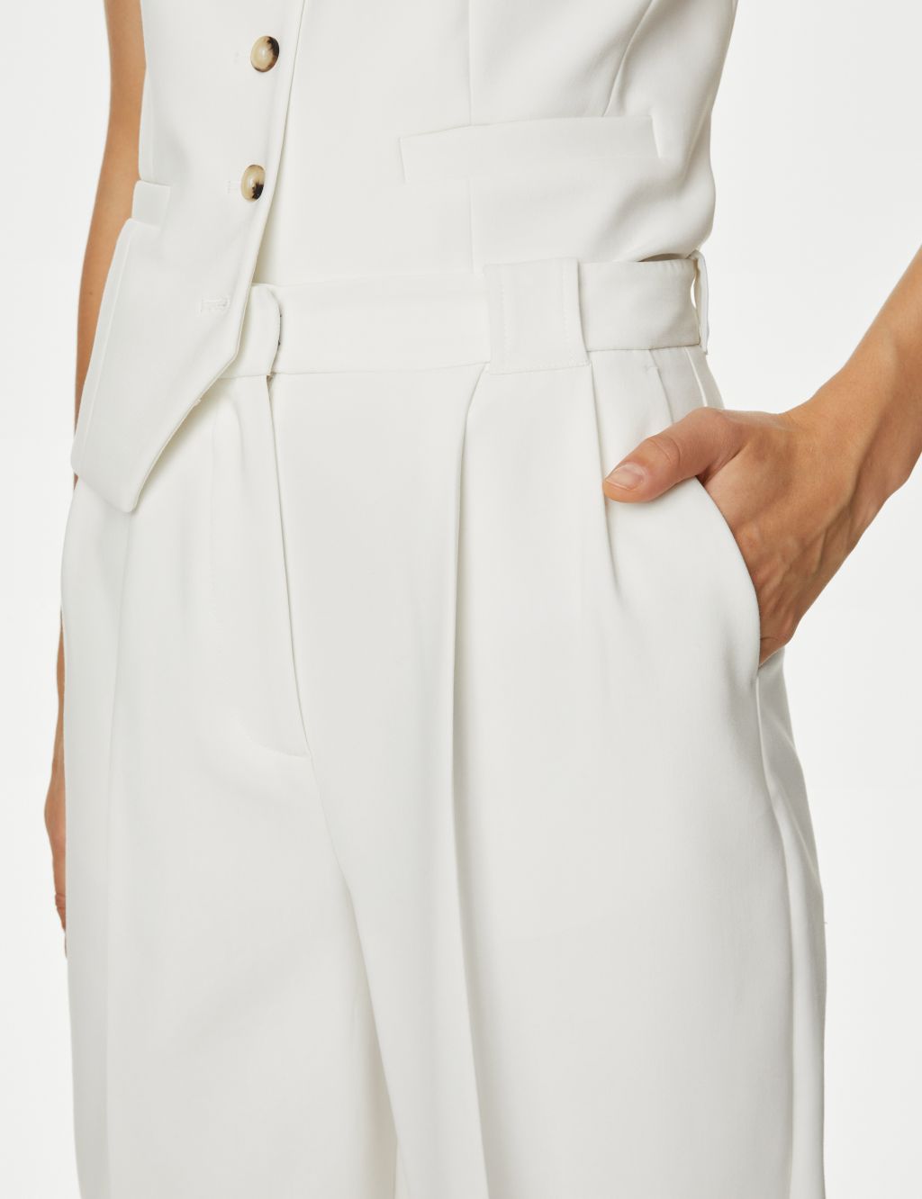 Pleat Front Relaxed Trousers image 5