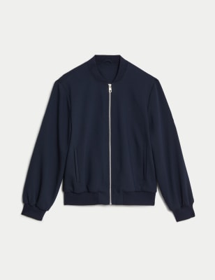Relaxed Bomber Jacket
