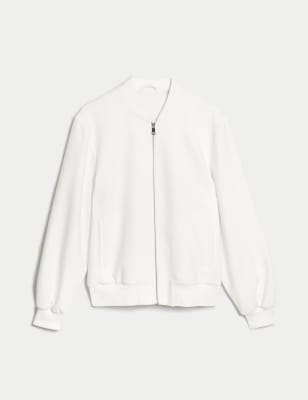 Relaxed Bomber Jacket