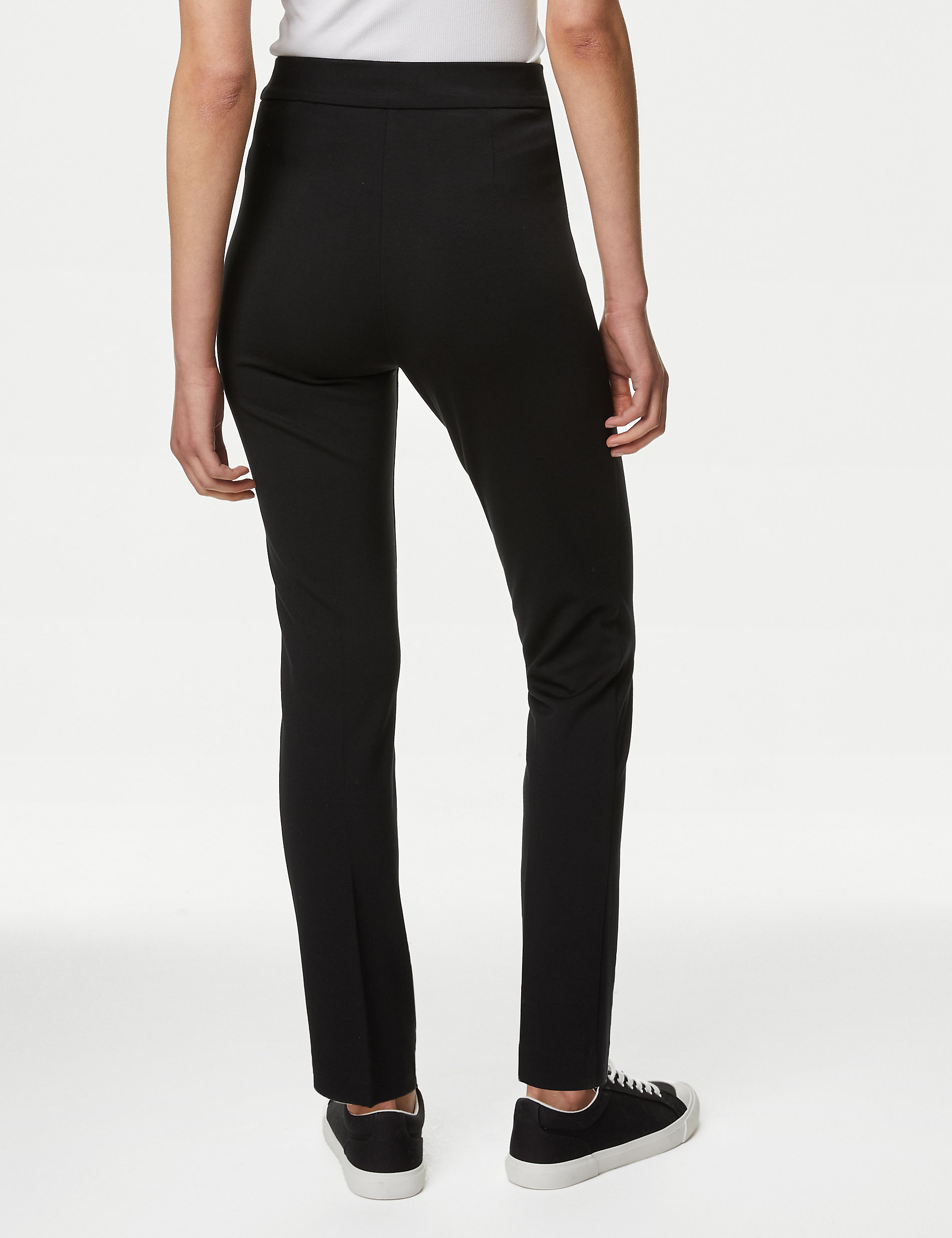 Jersey Slim Fit Ankle Grazer Trousers&nbsp;
