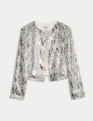 Embellished Cropped Jacket 6 of 6