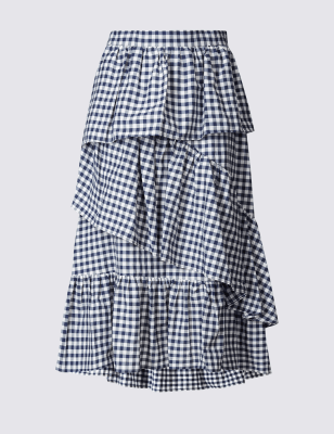 Gingham hotsell skirt nz