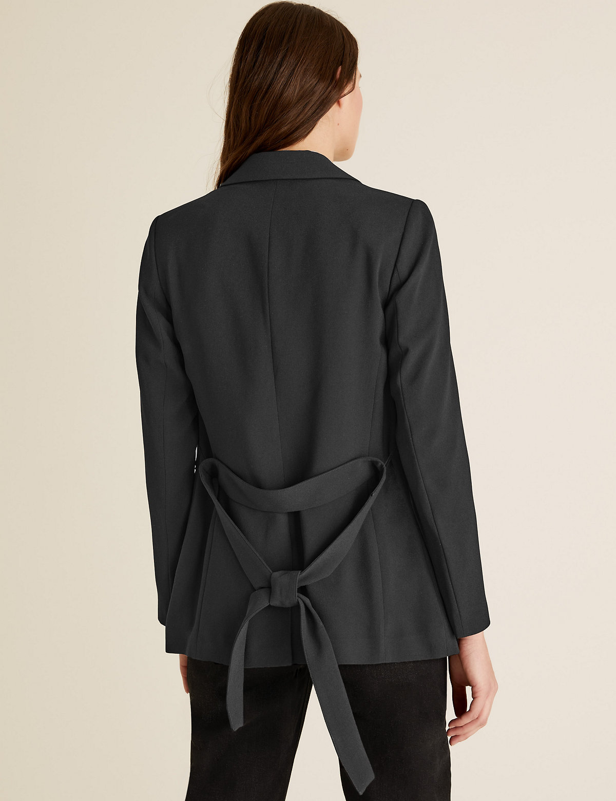 Relaxed Belted Blazer