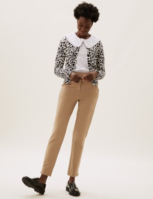 

M&S Collection Pantalón slim al tobillo de puntoWomens - Praline, Praline