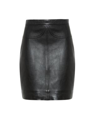 PETITE Leather Mini Skirt | M&S Collection | M&S