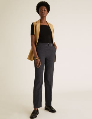 

M&S Collection Pantalón de corte straightWomens - Charcoal, Charcoal