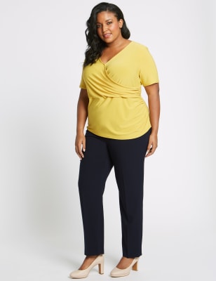 m&s plus size tops