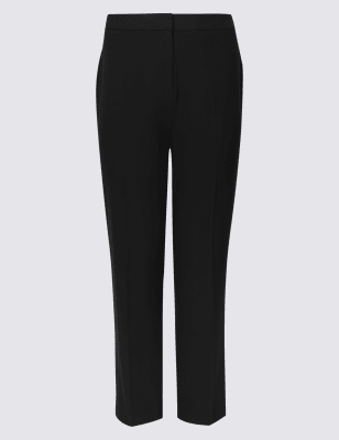 ladies black trousers size 22