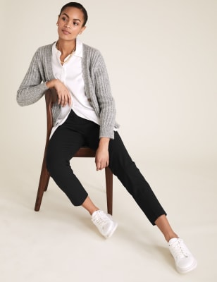 Pantalon coupe slim longueur cheville