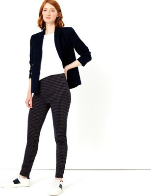 Dogtooth Skinny Ankle Grazers | M&S Collection | M&S