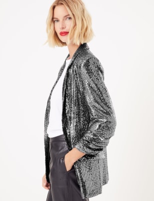 Blazer orn&eacute; de sequins