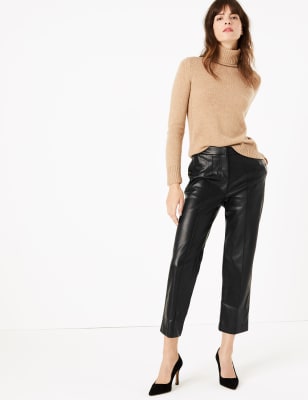 Pantalon&nbsp;7/8 &agrave; motif nervur&eacute;