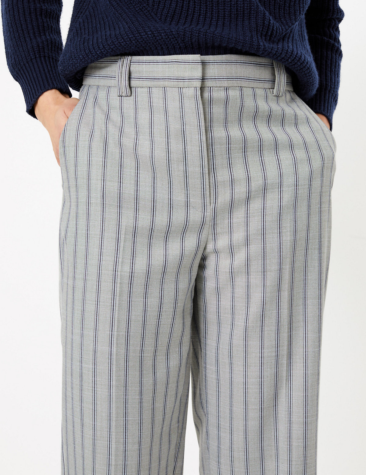 Freya Straight Striped Trousers