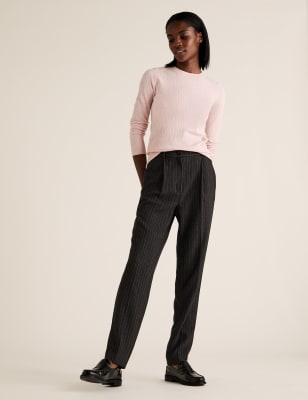 ladies petite cropped trousers