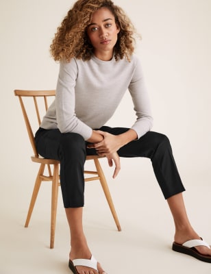 

M&S Collection Pantalón 7/8 slimWomens - Black, Black