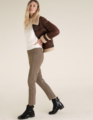 mia slim ankle grazer trousers