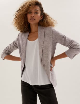 Marks and spencer shop ladies linen jackets