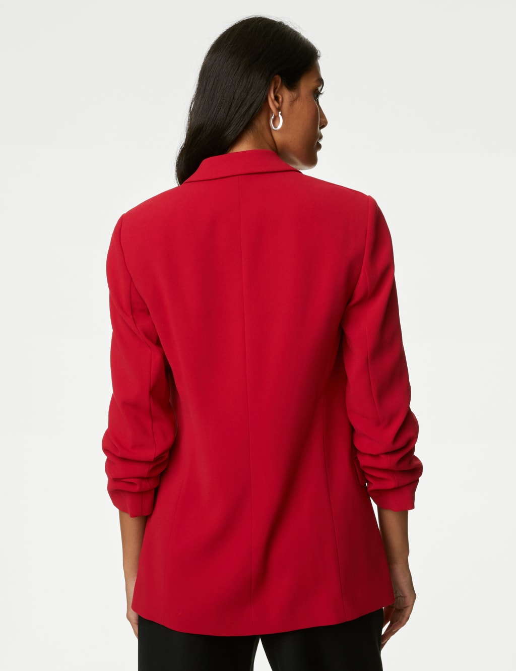 Ruched Sleeve Blazer image 5