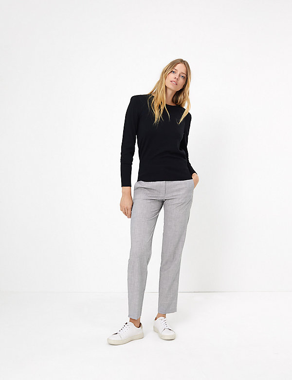 Straight Leg Trousers - BE