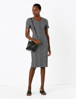 marks and spencer work dresses