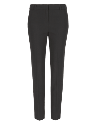 Slim Leg Ankle Grazer Trousers | M&S Collection | M&S