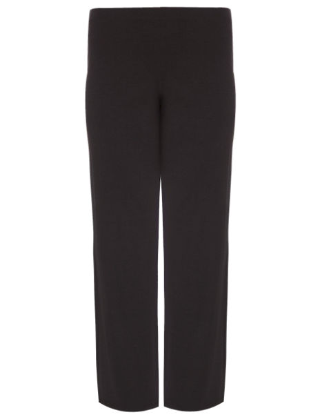 PLUS Wide Leg Stretch Trousers | M&S Collection | M&S