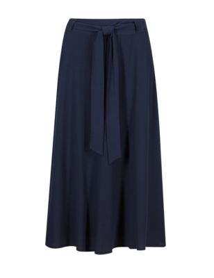 Crêpe A-Line Skirt | Classic | M&S