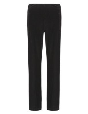 Velour Wide Leg Trousers | M&S Collection | M&S