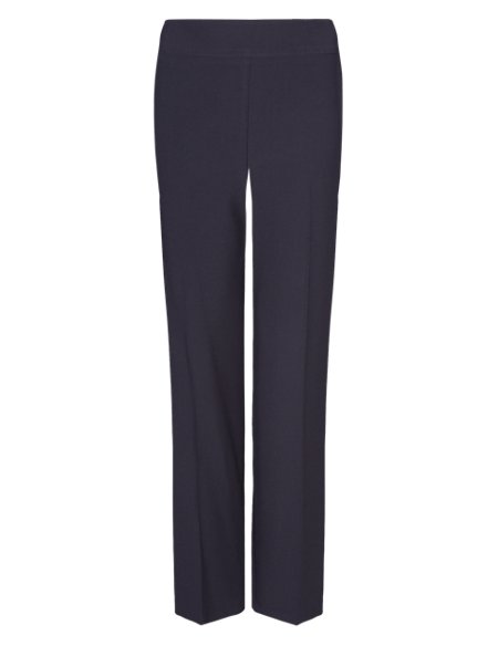 Side Zip Wide Leg Trousers | M&S Collection | M&S