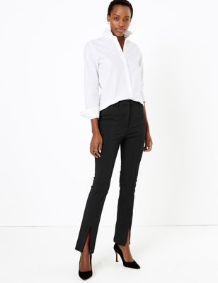 Skinny Split Front Trousers | M&S Collection | M&S