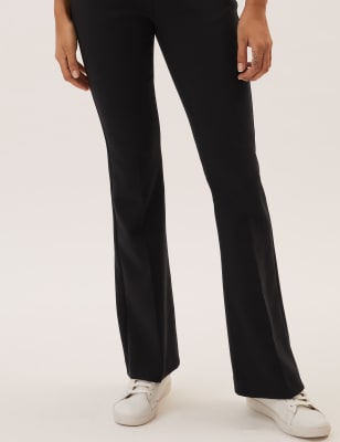 Slim Fit Flared Trousers