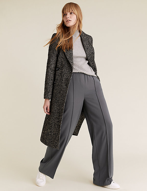 Wide Leg Trousers  - AT