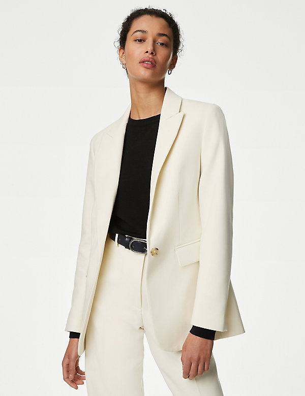 Tailored Single Breasted Blazer - PT