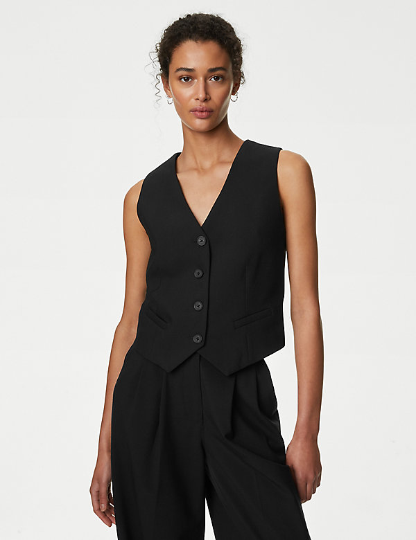 Tailored Single Breasted Waistcoat - CY
