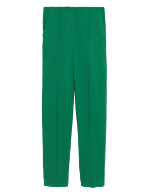 

Womens M&S Collection Jersey-Hose mit geradem Bein - Grass, Grass