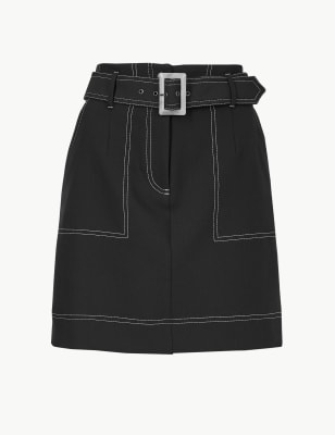 A-Line Mini Skirt | M&S Collection | M&S