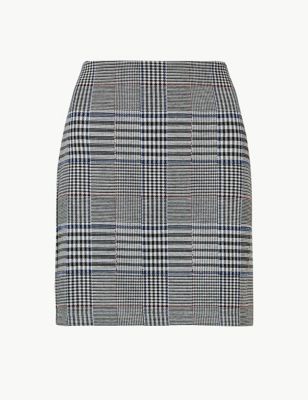 Checked A-Line Mini Skirt | M&S Collection | M&S
