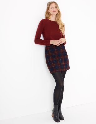 A line clearance mini skirt check