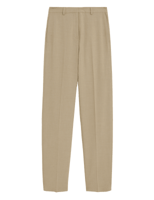 

M&S Collection Pantalón straight elásticoWomens - Beige Marl, Beige Marl