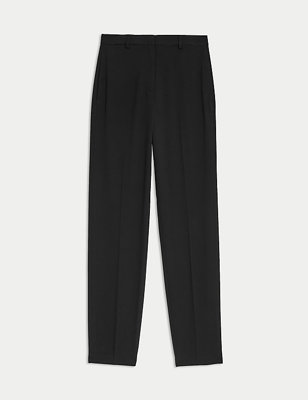 Straight Leg Trousers with Stretch - SA