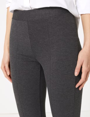 Time and tru women's skinny zip back ponte hot sale pant