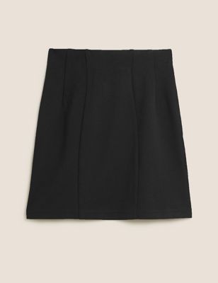 M&S Womens Jersey Mini A-Line Skirt
