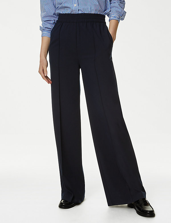 Wide Leg Trousers - BE