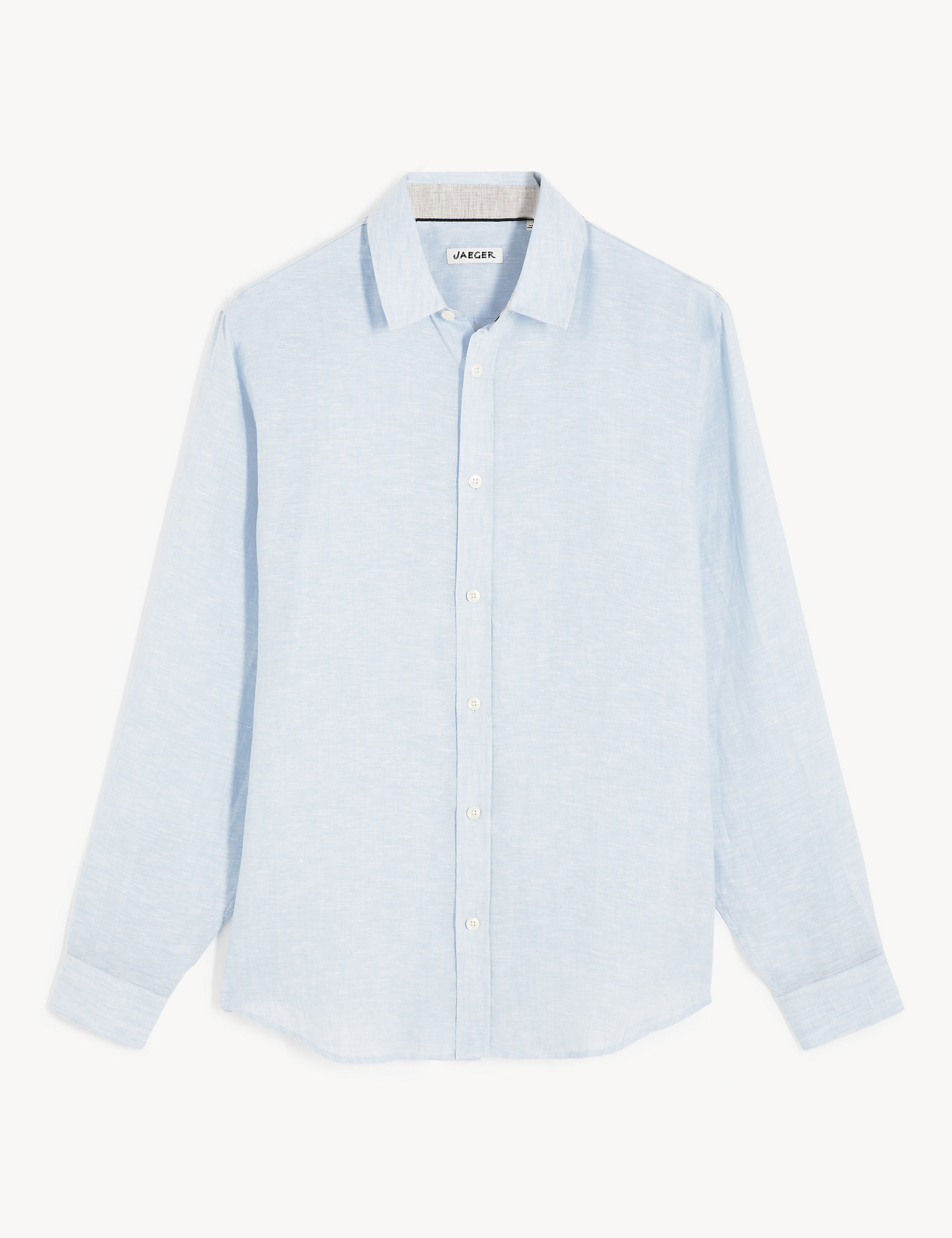 Luxury Pure Linen Long Sleeve Shirt
